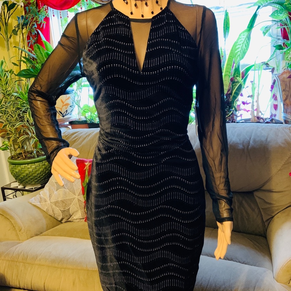 Guess Black Mini Dress